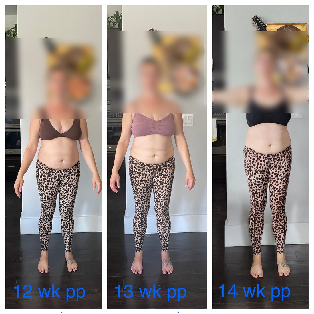 Front view progression