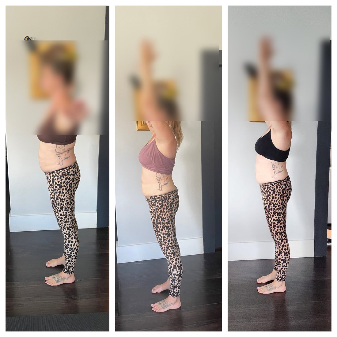 Side view progression