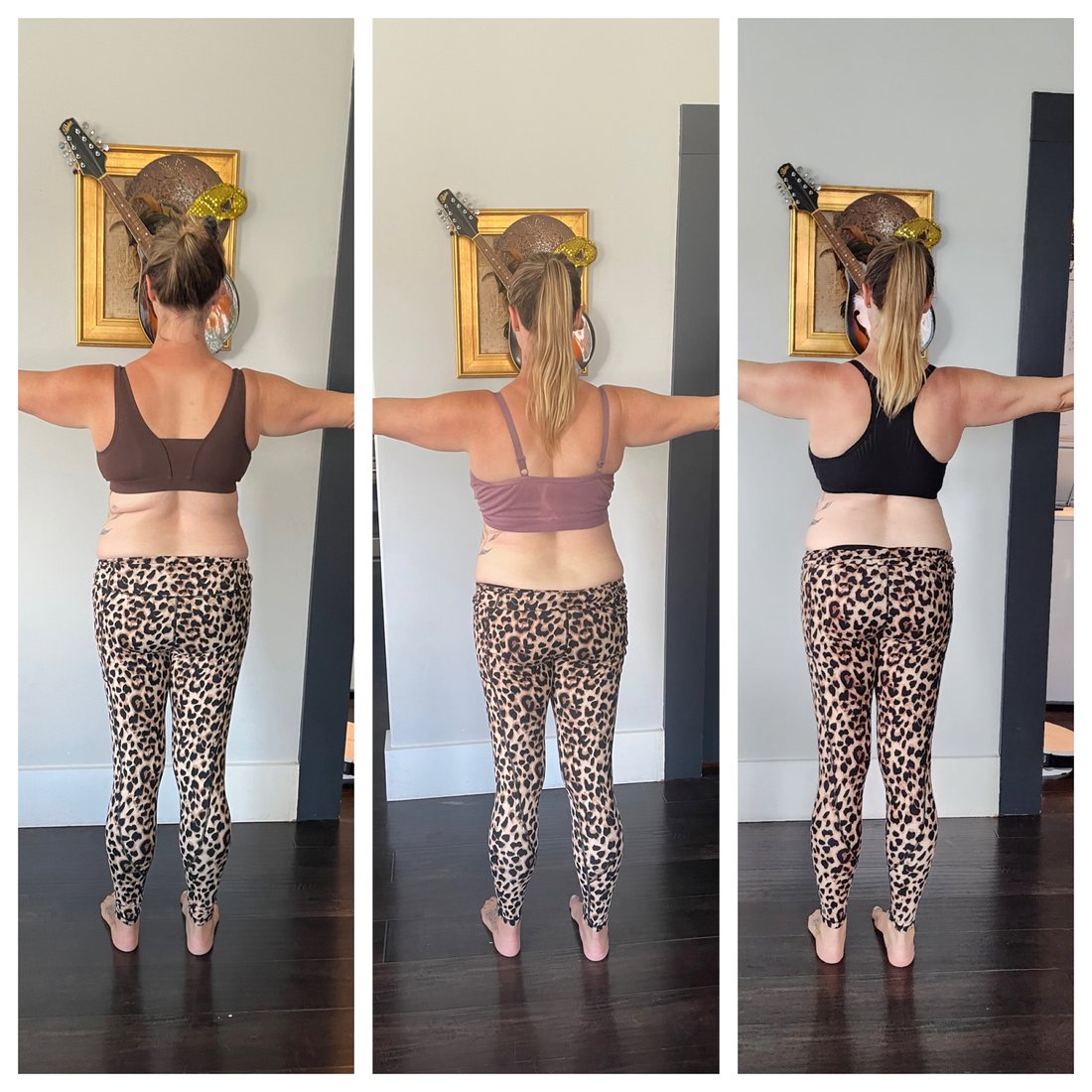 Back view progression